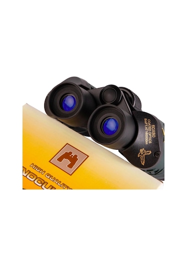 Alfa 60x60 Dürbün Hd 3000m Optik Lll Gece Görüşlü Dürbün Siyah