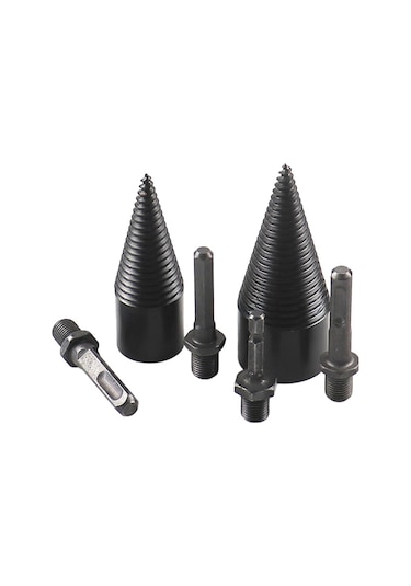 Sointeresting Parça 32/42 Mm Odun Yarma Matkabı Ve Odun Yarma Cihazı Seti, Bölünmüş Ağaç İşleme Aletleri İle Birlikte.