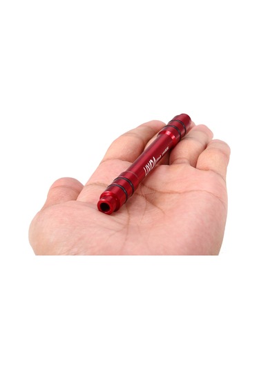 Reedark Alüminyum Bisiklet 12mm'den 9mm'ye Konvertör - 100mm Açılım, Hızlı Montaj, Kırmızı Kırmızı