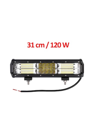 180W 60 Combo Led Delici&Yayıcı Off Road Lambası Projektör 31Cm