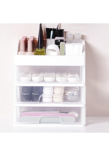 Homyl Banyo Çekmeceleri Için Kozmetik Depolama Rafı Dört