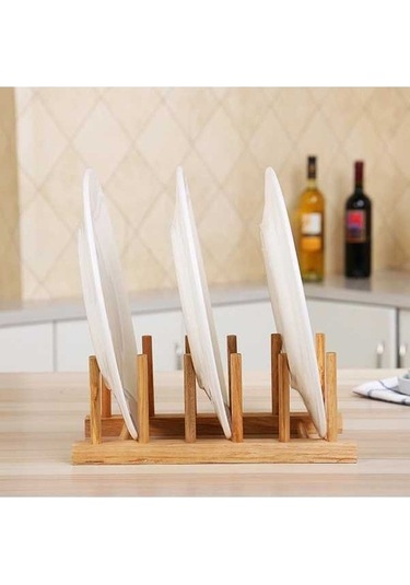 Dancemonkey Kaliteli Masif Ahşap Bulaşık Damlamalık Plakalık, Pratik Tasarım Ahşap