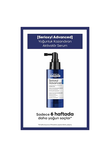 L'Oréal Professionnel Serioxyl Advanced İncelmiş Saç Telleri için Yoğunluk Kazandıran Serum 90 ML