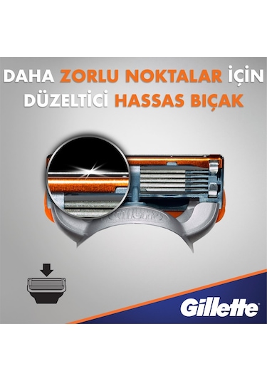 Gillette Fusion 5 Power 8'li Yedek Tıraş Bıçağı