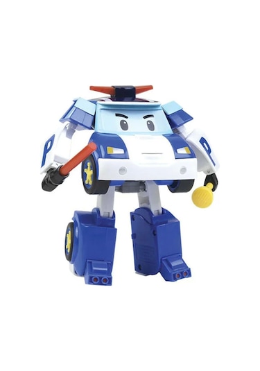 Polı Mrt-685 Sesli Ve Işıklı Robocar Poli Büyük Transforming Robot Poli Standart