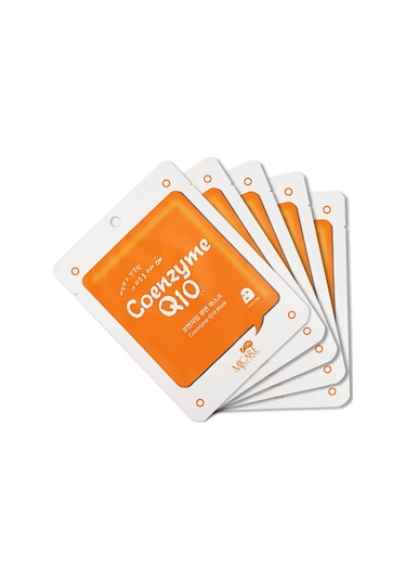 Mjcare On Coenzyme Mask - Koenzim Q10 İçeren Yüz Maskesi 5'li