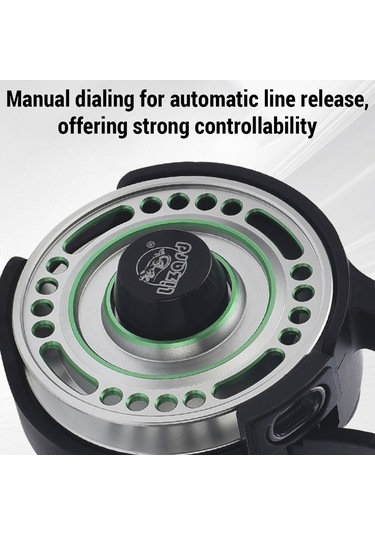 Lemestar Sol Elle Metal Gövde Buz Balıkçılığı Reeli - 2.8:1 Dişli Oranı, 193g Hafif Tasarım