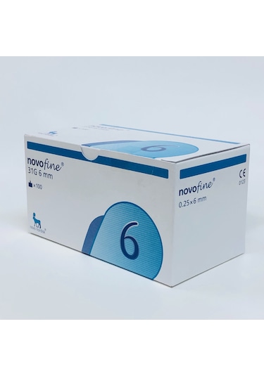 Novofine 6 MM x 31 G İnsülin İğne Ucu