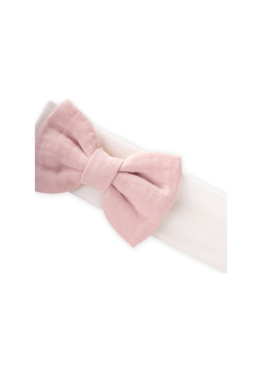 Cigit Kurdeleli Bebe Bandanası Pudra Pembe Pudra