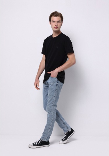 Colins Straight Fit Erkek İndigo Jean Pantolon Cl1075171 Q1.v1 Dn44257 Denim Colins Straight Fit Erkek İndigo Jean Pantolon Cl1075171 Q1.v1 Dn44257 Denim