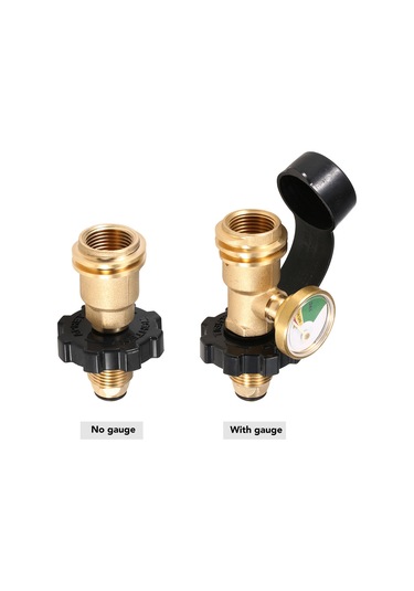 Tenfowee Pol'dan Qcc1/type1'e Konvertör, Kamp Çalışanı Ve Propane Cihazları İçin Bakır Bağlantı Elemanı Altın