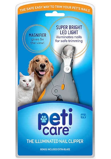 Peti Care Led Işıklı Pilli Köpek Tırnak Bakım Makası