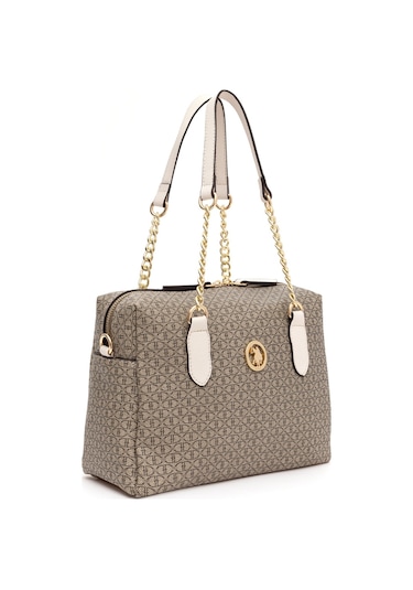 U.s. Polo Assn. Kadın Vizon Çanta 50293703-vr052 Vizon