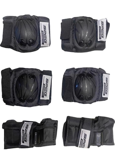 Forte Gt Nbyc 971 Speq Yetişkin Bisiklet Dizlik Dirseklik Koruma Seti Xs Beden Siyah