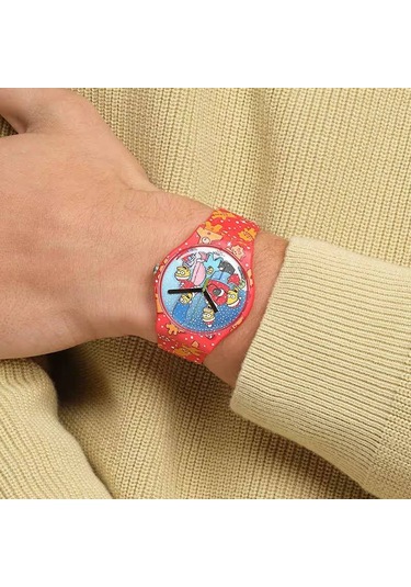 Suoz361 Swatch Jolly Jingle Jamboree Unisex Kol Saati
