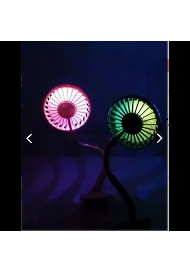 Dodes Ayarlanabilir Kıskaçlı Masa Üstü Mini Vantilatör Çok Renkli