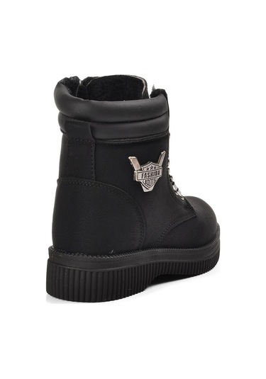 Siyah-zümrüt Kız Çocuk Bot Parpat F Siyah-zümrüt Siyah - Zümrüt