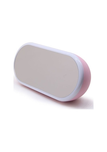 Bt2280 Bluetooth Hoparlörlü Led Aynalı Çalar Saat - 1500mah Pil, Tf Kart Yuvası, 10w Ses