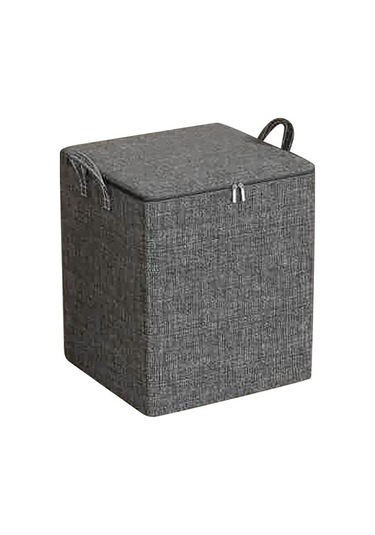 Unimarket Kapaklı Saklama Kutuları Büyük Dolap Keten Kumaş Kabı Katlanabilir Dolap Organizatörleri Giysiler Için Dalı Saplı Giysi Saklama Kutuları Oturma Odası Yorgan Yastıklar Yorgan D X2zwrm