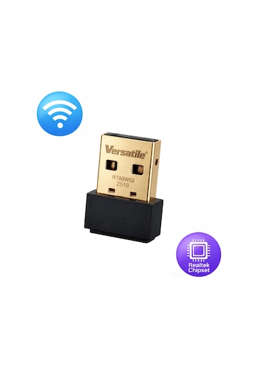 Versatile Usb Wifi Adaptör 150 Mbps Mini Alıcı Realtek 8188ftv Hotspot Win10/11