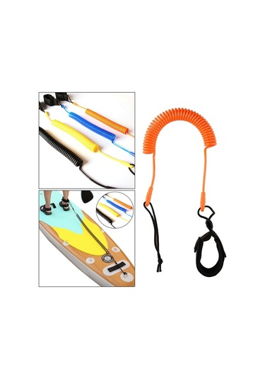 Flybuy Turuncu Tasma Tahtası Sörf Sörf Sarmal Paddleboard İpi Bileği Bacak Ayakta Ayak Af
