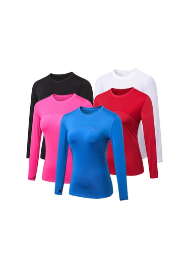 Geeroyoo "kadın Spor Tişörtü - Hızlı Kuruyan, Rahat Ve Şık Yoga Antrenman Üstü" Beyaz