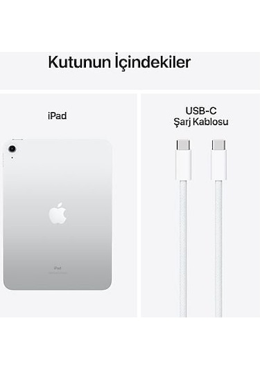 Apple iPad 10. Nesil MCMD4TU/A Wi-Fi 256 GB 10.9" Tablet