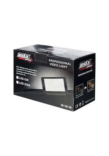 PDX Led 228A Profesyonel Video Kamera Işığı