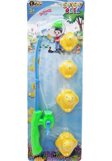 Can Oyuncak Ördekli Olta Seti 3 +