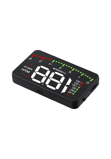 Suofeng A900 Oto Hud Görüntüleyici - Hız, Devir, Su Sıcaklığı, Voltaj Gösterimi, Tüm Araçlar İçin Plug & Play