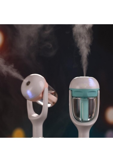 Dianziye Mavi Mini Araba Nemlendirici: Hava Temizleyici, Sprey Aromaterapi, İç Mekan Sterilizasyonu Ve Koku Giderici