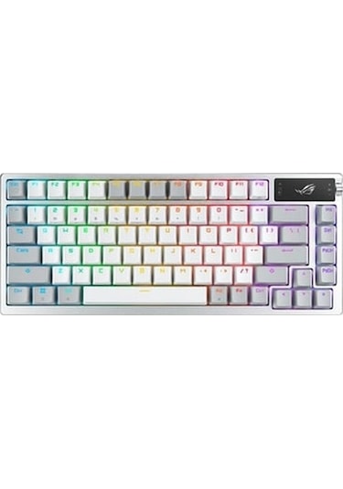 Asus Rog Azoth Rog NX Snow Switch RGB Kablosuz Türkçe Mekanik Oyuncu Klavye