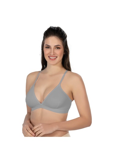 Gri Mı Emay 2809 Lazer Kesim Yapıştırma İz Ypmz Sütyen Gri