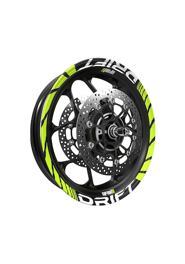 Mondial Drift Jant Şeridi Florasan Sarı