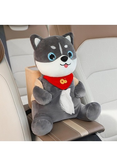 Createtech Tutucu Suntek Magideal Kutusu - Karikatürlü Doku Çöp Can Boğuk Araba Aksesuarı Yp Çok Renkli