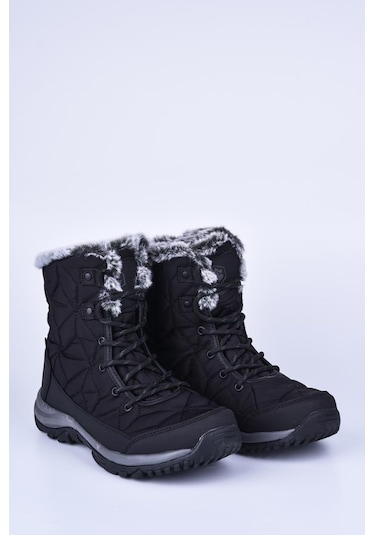 Lumberjack Claudıa Siyah Outdoor Su Geçirmez Kadın Kar Botu Siyah