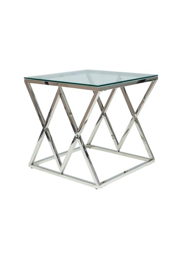 Wanda Paslanmaz Metal Yan Sehpa