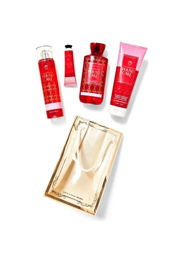 Bath & Body Works Strawberry Pound Cake Cilt Bakim Seti