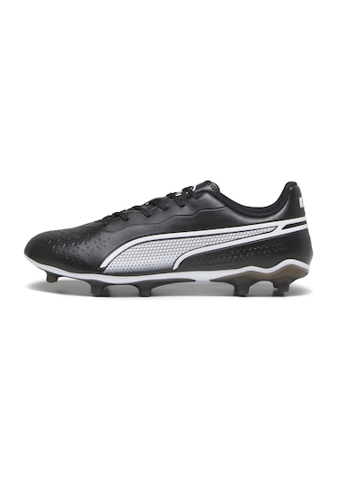 Puma KING MATCH Erkek  Siyah / Beyaz Futbol Ayakkabısı