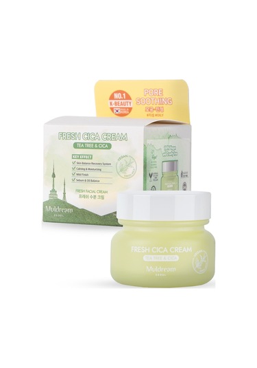 Muldream Fresh Cica Akne Karşıtı Yüz Kremi 60 ML