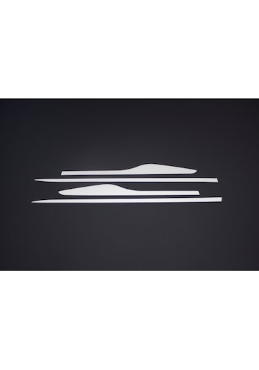 Renault Clio 4 Krom Yan Kapı Çıtası 4 Parça 2012 Sonrası