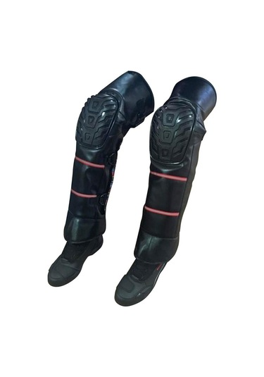 Prosev Dbk Silikon Deri Bacak Koruyucu Siyah