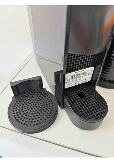 Nespresso Büyük Bardak Altlığı 10.5 Cm Geniş Su Damlama Haznesi Siyah