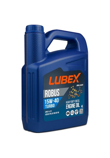 Lubex Robus 15W-40 Mineral Motor Yağı 4 L