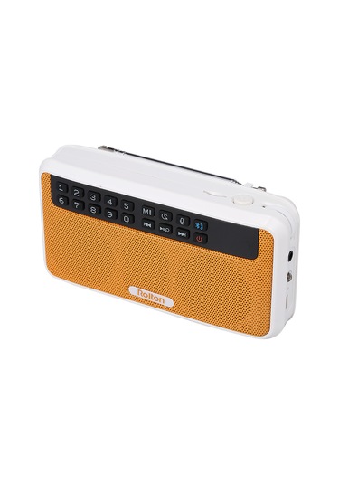 Ximistore9 Rolton E500 Bluetooth Hoparlör: Radyo, Fener, Selfie Modu,免提 Arama, Tf Kart Desteği İle Led Ekranlı Turuncu Ses Cihazı