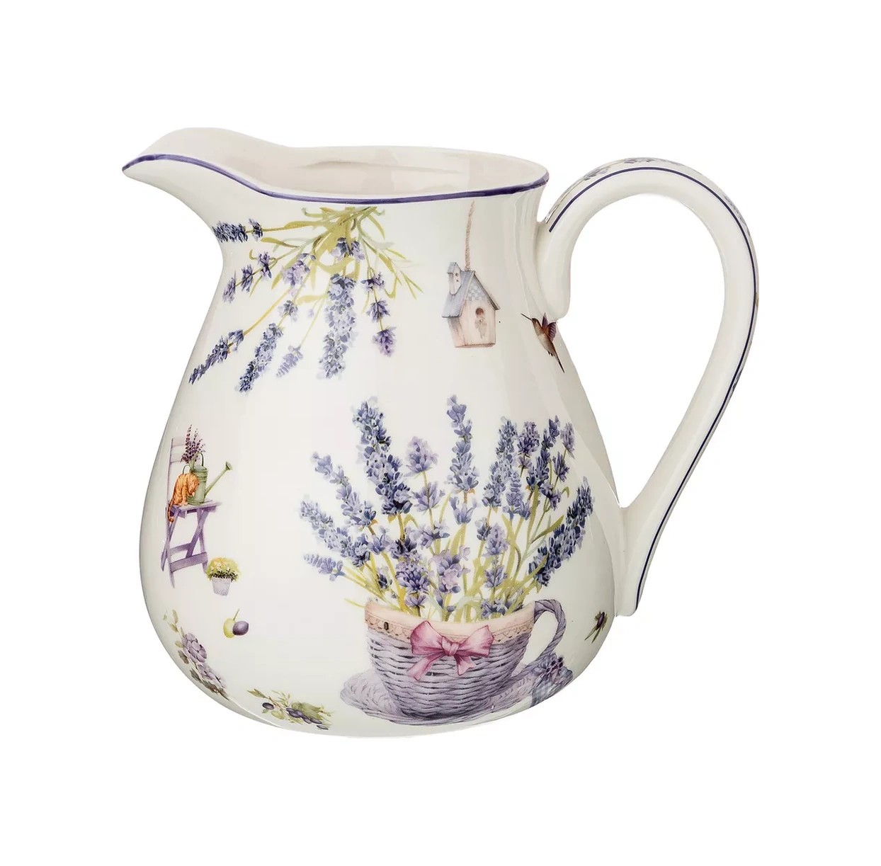 Lefard Porselen Sürahi "provence Lavanta" 1,1 L 174154027