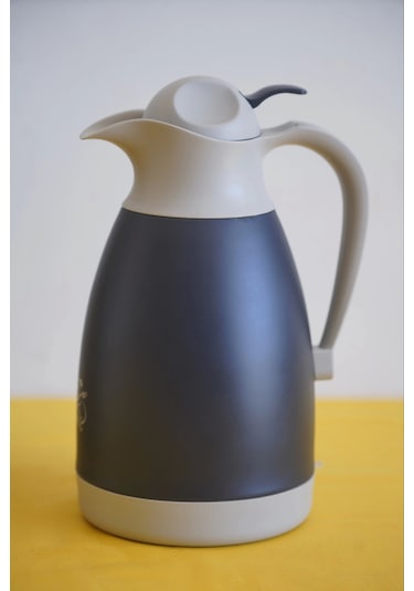 Cooker Çelik Termos 1.5 Litre Sürahi Beyaz