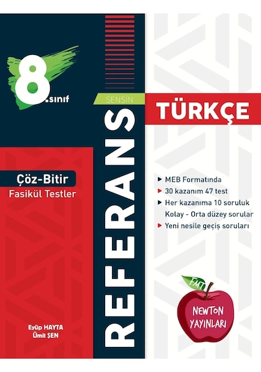 Lgs 8.sınıf Referans Çöz Bitir Fasikül Testler Türkçe
