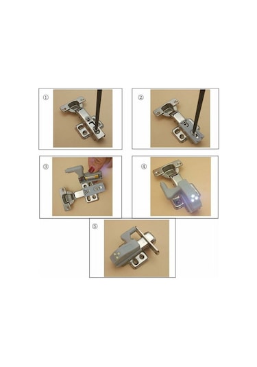 2 Yapışkanlı Mutfak Dolabı Kulpu, Buzdolabı Kapı Kulpu, Sürgülü Kapı Kulpu, Cam Pencere Kulpu Yapışkanlı Sürgülü Kulp Seti - Yuvarlak, Altın