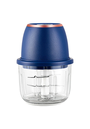 Shineyee Ev Kullanıma Multifonksiyon Elektrikli Sarımsak/et Çırpıcı - 300ml Beyaz Pp Kase Ve 4 Bladed İyileştirilmiş Bıçak Diğer